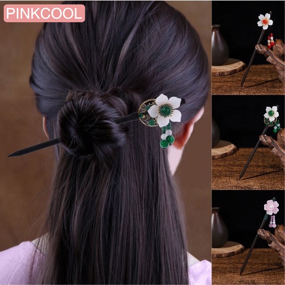 pinkcool-กิ๊บคอยล์-รูปดาบ-สไตล์จีนโบราณ-เครื่องประดับผม-สําหรับผู้หญิง