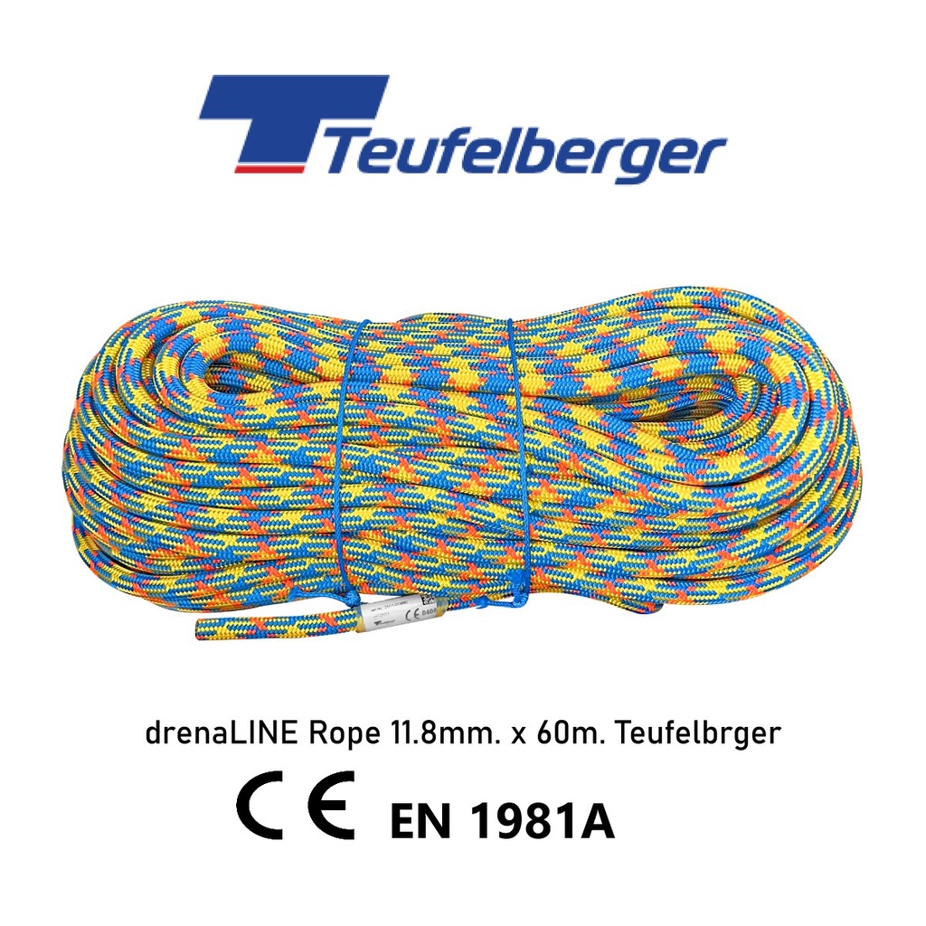 เชือกโรยตัว เชือกปีนเขา เชือกปีนต้นไม้ Static Rope , drenaLINE Rope 11 ...