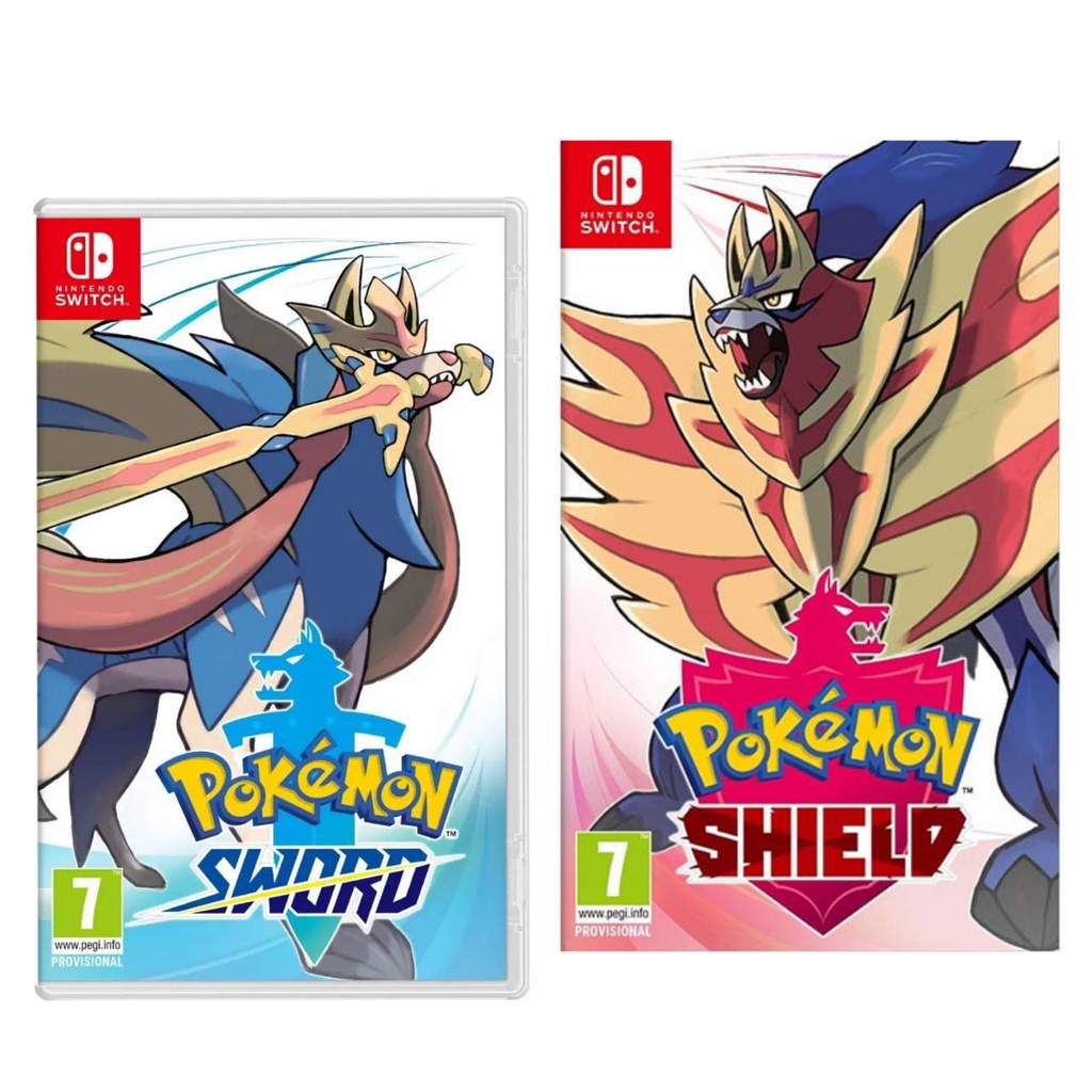 ราคาและรีวิวPokemon Sword and Pokemon Shield for nintendo switch พร้อมส่ง คะ