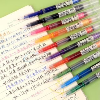 ปากกาหมึกเจล 0.5 มม. 12 สี สําหรับโรงเรียน สํานักงาน