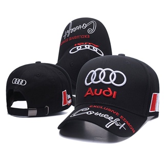 หมวกเบสบอล ลาย Audi Signature race เหมาะกับเล่นกีฬากลางแจ้ง สําหรับผู้ชาย และผู้หญิง