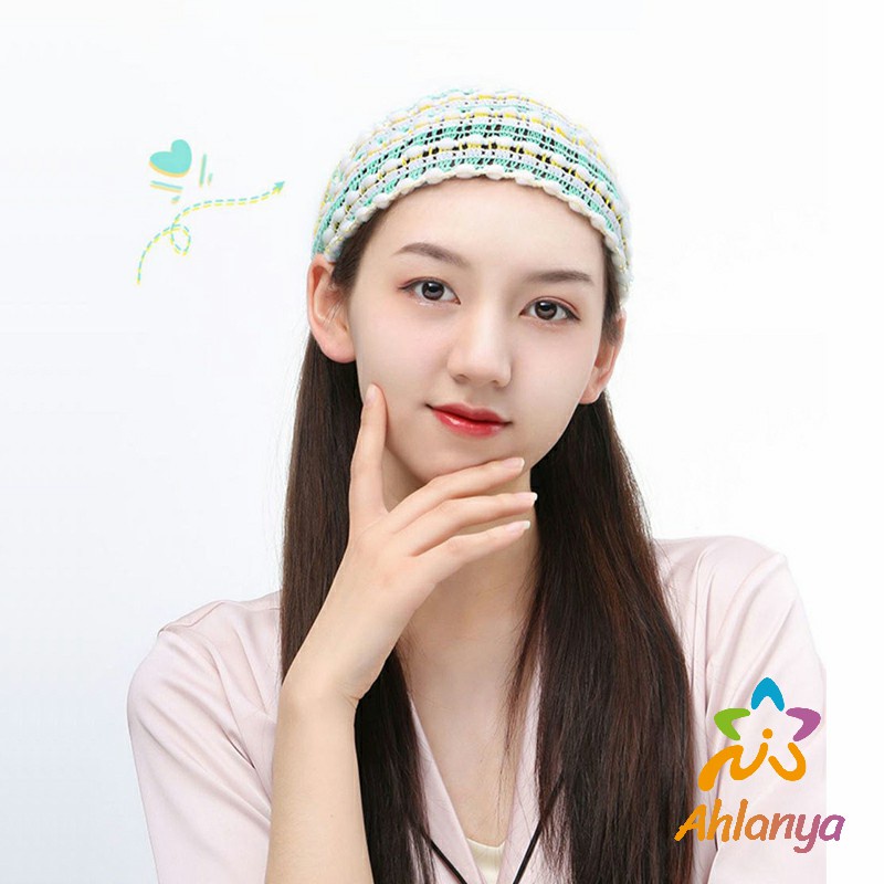 ahlanya-ผ้าคาดผม-สไตล์สาวเกาหลี-สีสันน่ารัก-head-bands