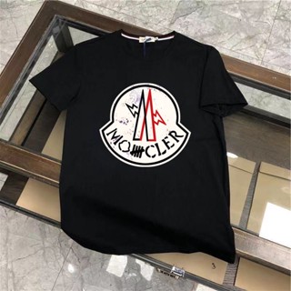 เสื้อยืดแขนสั้นลําลอง คอกลม ทรงหลวม แฟชั่นฤดูร้อน สําหรับผู้ชาย และคู่รัก