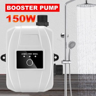 24V 150W 75ฟุตความดันปั๊มน้ำ ข้อต่อเครื่องปั๊มสำหรับอ่างล้างจานหัวฝักบัวภายนอก Tap Water Pump Booster