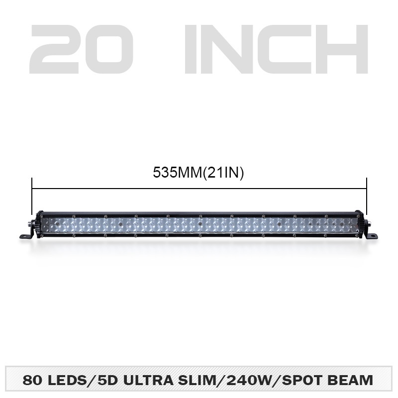 10 20 inch Off Road LED Light Bar 12V 24V Combo LED Bar/Work Lights for ...
