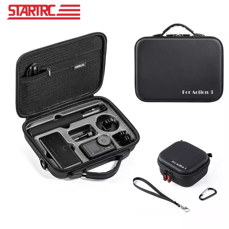 STARTRC กระเป๋า Carrying Case for DJI Action4/ 3 Camera Accessories