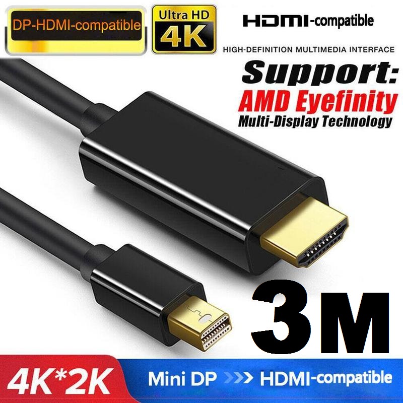 Cavo Adattatore Mini DisplayPort A HDMI – Thunderbolt – 20 Cm – Dorato – Per MacBook