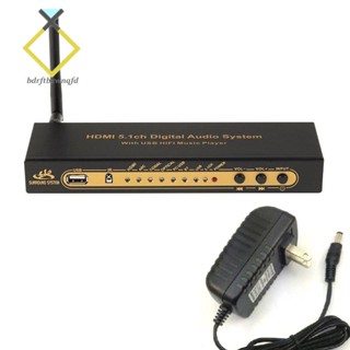 เครื่องถอดรหัสเสียง HD851BT DTS AC3 5.1 HDMI 4K ARC SPDIF ออปติคอลแยก พร้อมบลูทูธ ปลั๊ก US