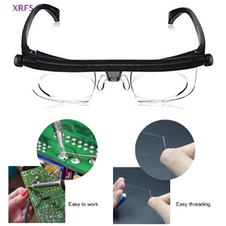 Xrfs ใหม่ แว่นขยาย ปรับความแข็งแรงได้ โฟกัสตัวแปร ป้องกัน แว่นขยาย