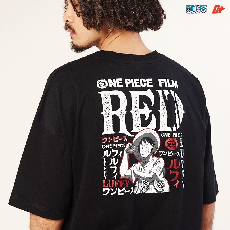 เสื้อยืด-one-piece-film-red-ลิขสิทธิ์แท้จากญี่ปุ่น-01op-69-bk