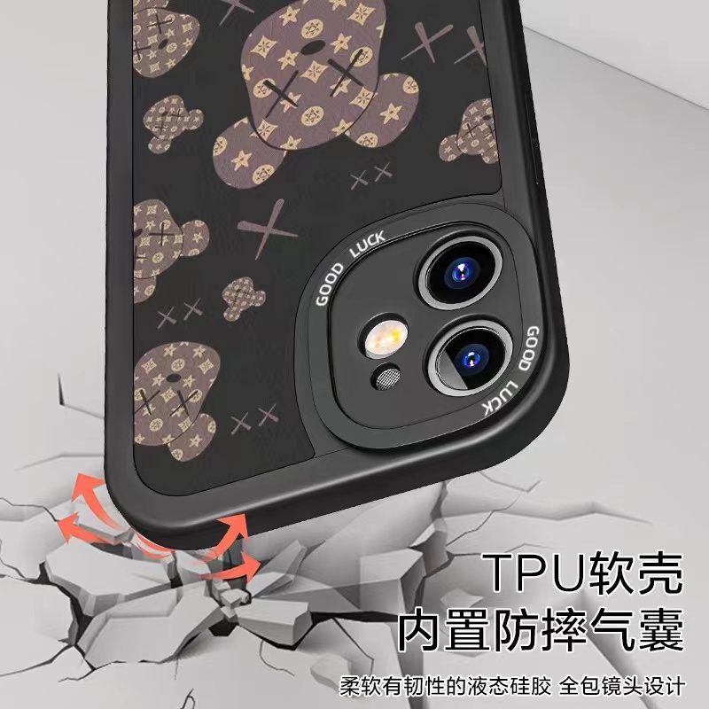 เคสโทรศัพท์มือถือนิ่ม-ป้องกันกล้อง-ลายหมี-kaws-สําหรับ-case-oppo-a58-a98-5g-a94-a78-a17-a17k-a77s-a3s-a12e-a5-a9-a31-a53-a33-2020-a15-a15s-a57-a11k-a76-a96-a52-a92-a16-a16k-a54-a74-a95-a5s-a7-a12-a93-