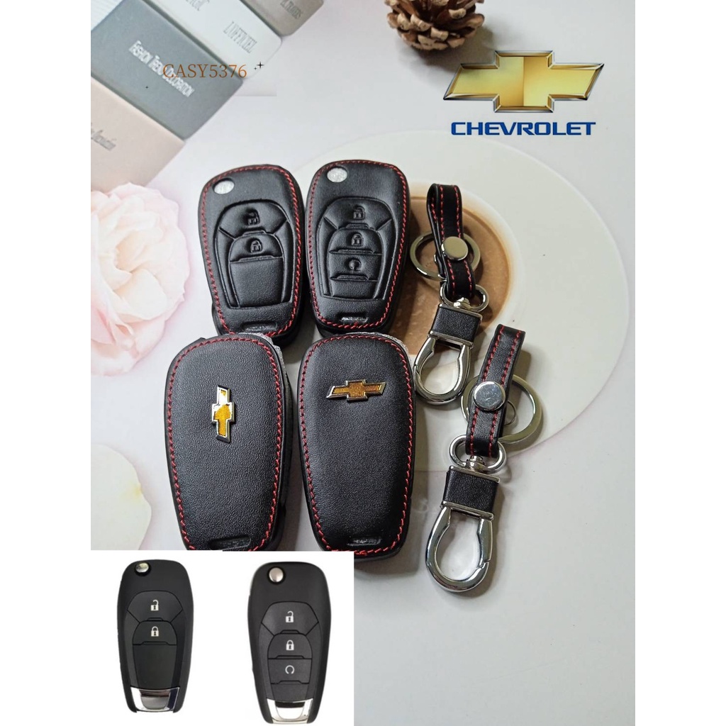 ซองหนังหุ้มรีโมท-รถยนต์-chevrolet-colorado-2018-ซิลิโคนรีโมท-เคสกุญแจเชฟโรเลต-โคโลราโด-2-3-ปุ่ม