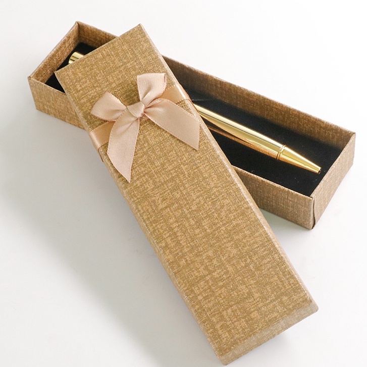 กล่องใส่ปากกา-ของขวัญ-ที่ระลึก-แบบเปิดฝาก-พร้อมส่ง