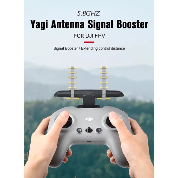 STARTRC DJI Avata Yagi Antenna Signal Booster Amplifier Remote Control Signal Range Extender for DJI FPV Drone Remote
