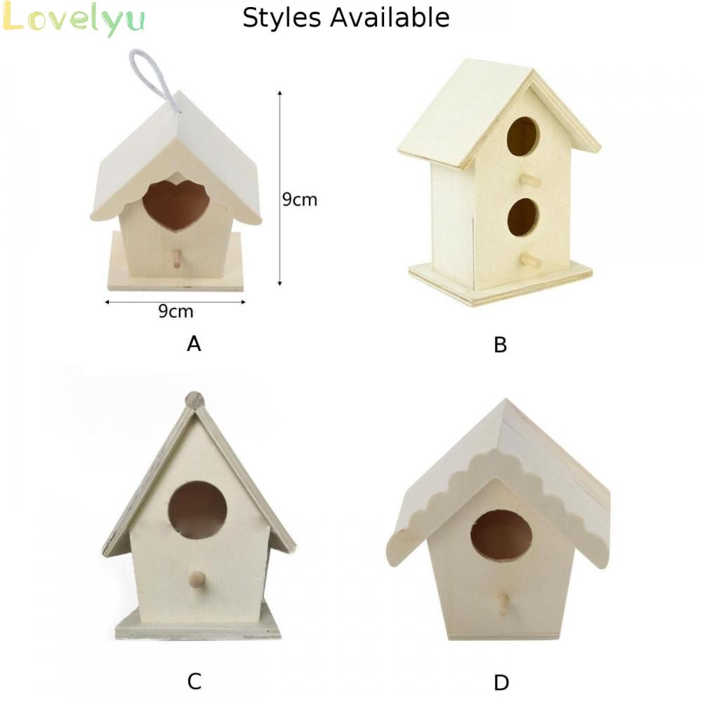 [ FAST SHIPPING ]Bird House Bird Box Bird House Kit Dox Nest Home House