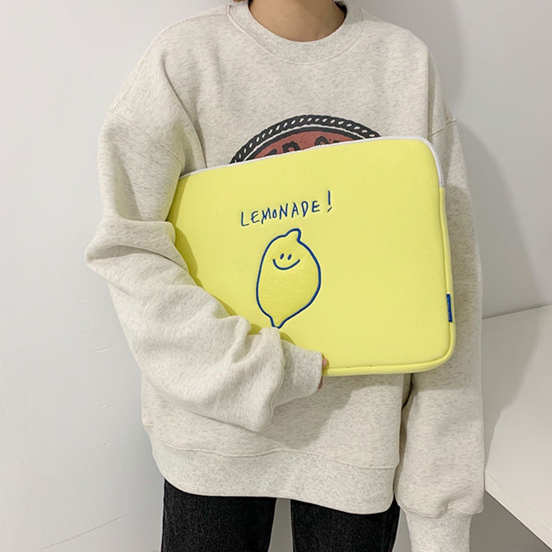 yadou-กระเป๋าใส่แล็ปท็อปแท็บเล็ต-lemon-ipad