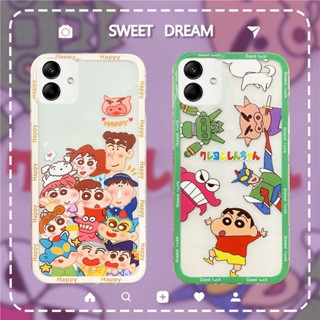 ใหม่ เคสโทรศัพท์ซิลิโคน แบบนิ่ม ลายการ์ตูนชินจัง สําหรับ Samsung Galaxy A04 A04S A73 A53 A33 A13 A23 LTE M53 M33 M23 5G 4G 2022