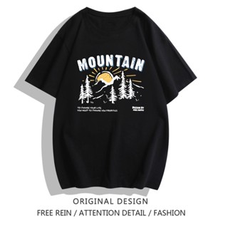 เสื้อยืดแขนสั้น ผ้าฝ้าย ขนาดใหญ่ แฟชั่นฤดูร้อน สําหรับผู้หญิง 2023
