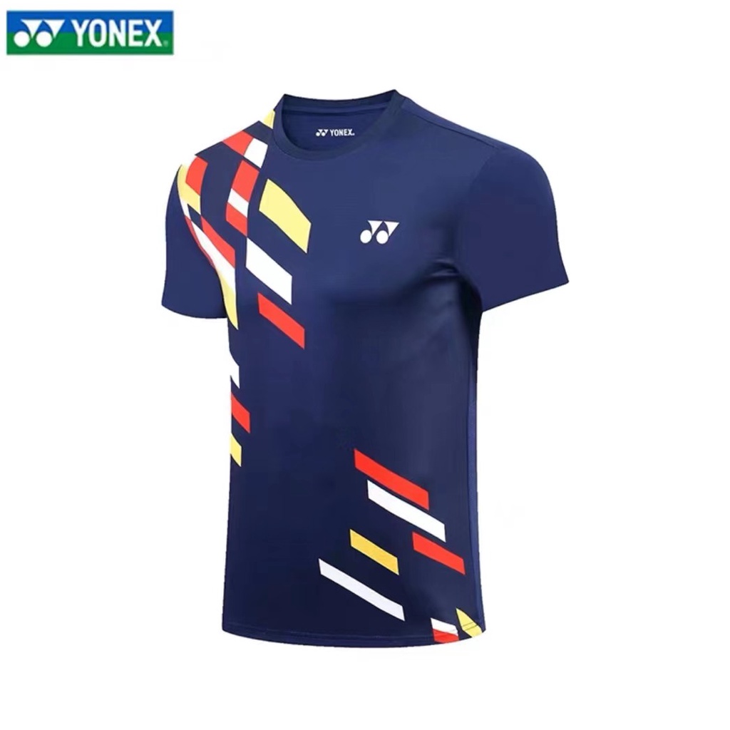 yonex-ใหม่-เสื้อแบดมินตัน-เกาหลี-แขนสั้น-แห้งเร็ว-สําหรับผู้ชายและผู้หญิง-กีฬาสันทนาการ-การแข่งขัน-เสื้อฝึกอบรมการแข่งขัน