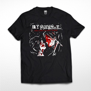 เสื้อยืด พิมพ์ลาย KAOS BAND MY CHEMICAL ROMANCE Three Cheers สําหรับผู้ชาย และผู้หญิง