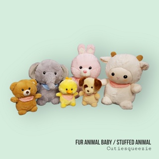 ตุ๊กตาสัตว์น้อย (ผ้าขน) Animal Baby (Angola) Stuffed Animal