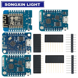 10PCS D1 Mini ESP8266 ESP-12 ESP-12F CH340G V2 USB WeMos D1 Mini WIFI Development Board D1 NodeMCU Lua IOT Board 3.3V Wi