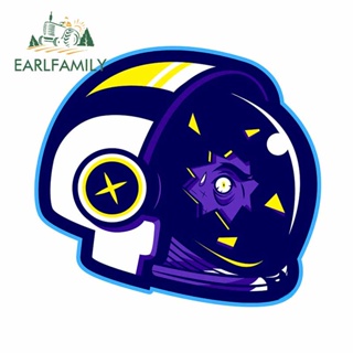 Earlfamily สติกเกอร์ไวนิล ลาย We Have A Problem Cool Helmet ขนาด 13 ซม. x 12.1 ซม. สําหรับติดตกแต่งรถยนต์