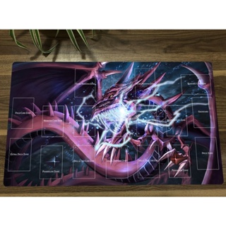 NEW YuGiOh Duel Monsters Osiris the Sky Dragon CCG TCG Card Game Mat Mouse Pad With Zones + Free Bag Gift