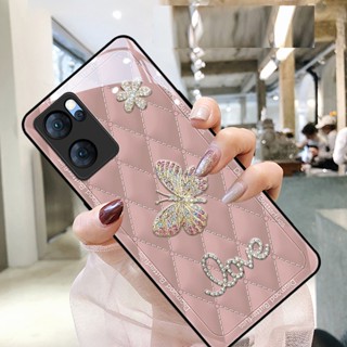 Dmy เคสกระจกนิรภัย สําหรับ OPPO Reno 7 7z 8T 8z 8 6 6z 5 pro 4 3 2F Z F11 F9 pro A5S A5 A9 A3S A7 A12e A55 A54 A31 A53 A94 A93 A95 A74 A76 A96 A15 A16 A16k