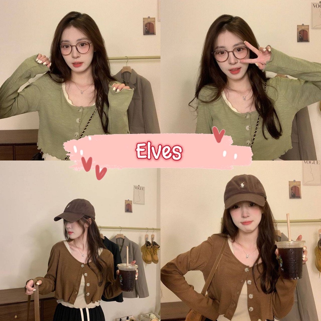 elves-พร้อมส่ง-เสื้อกล้าม-เสื้อแขนยาวไหมพรม-ได้2-ชิ้น-เก๋ใส่สบายมาก-45638-45639