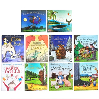 📌📌พร้อมส่ง!! แบ่งขาย Julia Donaldson ชุดนิทาน 10เล่ม The Gruffalo หนังสือภาษาอังกฤษ การ์ตูน หนังสือเด็ก
