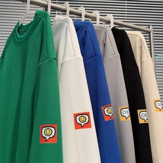 เสื้อกันหนาวลําลอง คอกลม แบบสวมหัว ทรงหลวม แฟชั่นยอดนิยม สไตล์ญี่ปุ่น เหมาะกับฤดูใบไม้ร่วง สําหรับเด็ก 2022