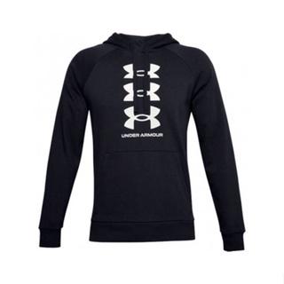 Under Armour Mens UA Rival Fleece Multilogo Hoodie Size SM ราคาพิเศษ ไม่ต้องใส่โค้ด