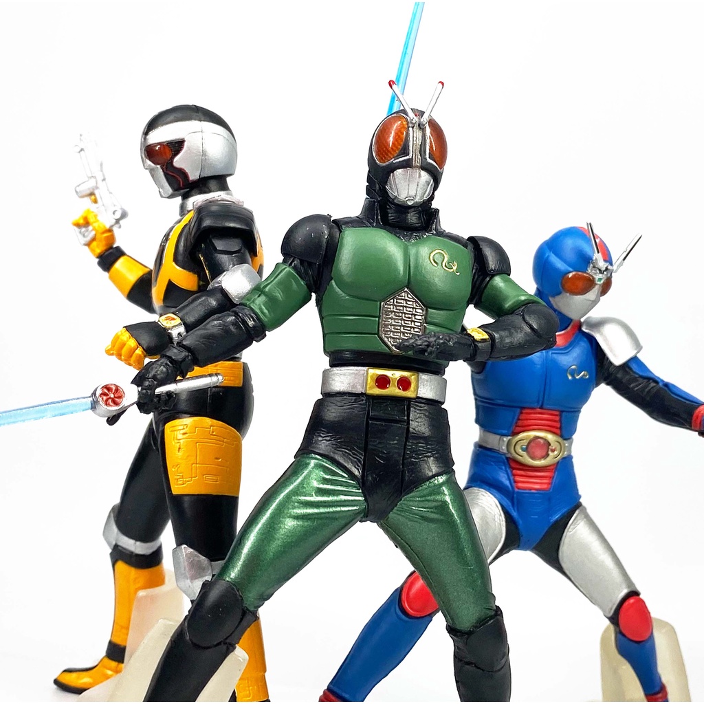 Bandai HDM Kamen Rider Black RX RX + RoboRider + BioRider คาเมนไรเดอร์ ...