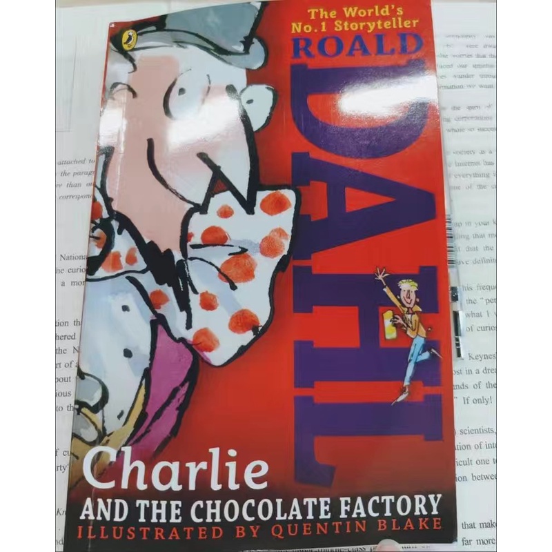 a-book-charlie-and-the-chocolate-factory-english-book-childrens-reading-novel-ชาร์ลีกับโรงงานช็อกโกแลต-นวนิยายสำหรับเด็