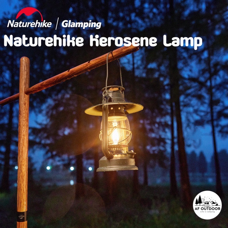 พร้อมส่ง-naturehike-outdoor-kerosene-lamp-ตะเกียงรั้ว-โคมไฟตั้งแคมป์-โคมไฟน้ำมันก๊าด-โคมไฟน้ำหนักเบา-ของแท้จากตัวแทน