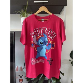 เสื้อยืดลิขสิทธิ์แท้ สติช Stitch ไซส์ใหญ่ FF (พร้อมส่ง)