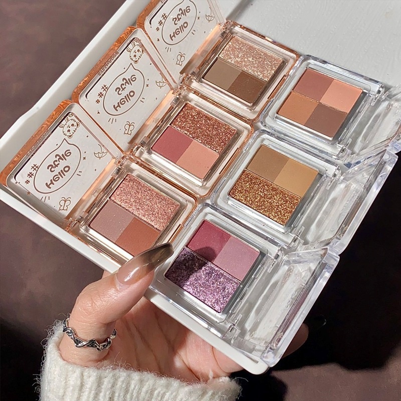 Hello style Eye Shadow อายแชโดว์แต่งตา เนื้อแมทและชิมเมอร์ วิ้งๆค์ ฉ่ำ ...