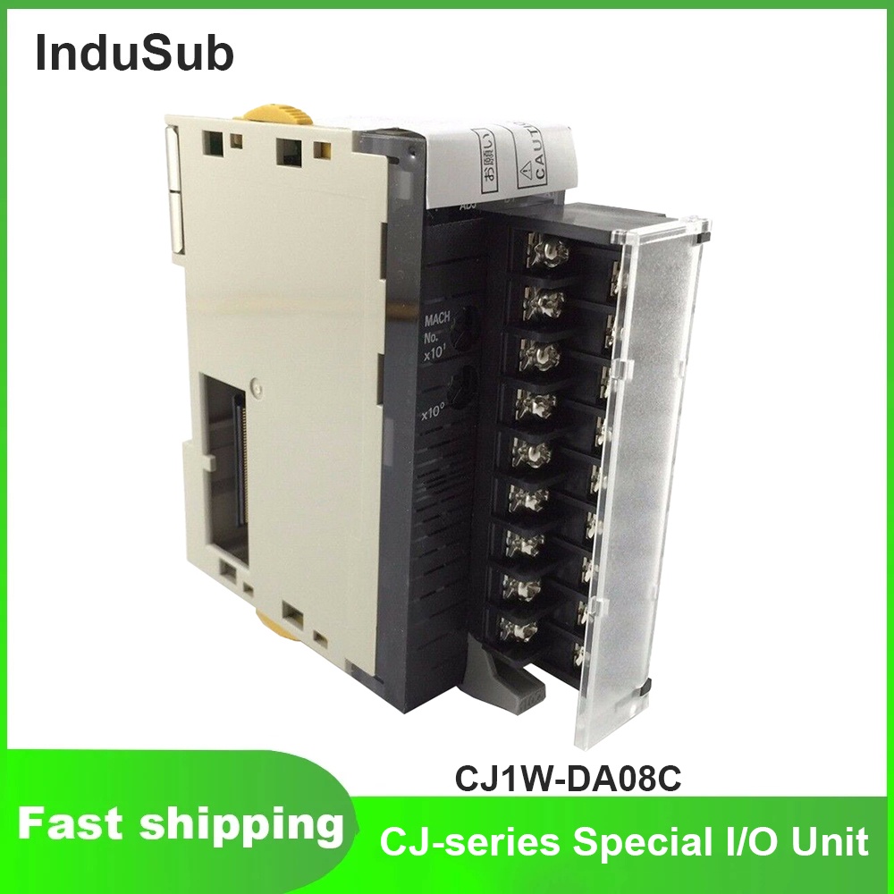 Sz Original CJ1W-DA08C PLC 24VDC I/O 8 จุดเอาต์พุต PLC controller ...