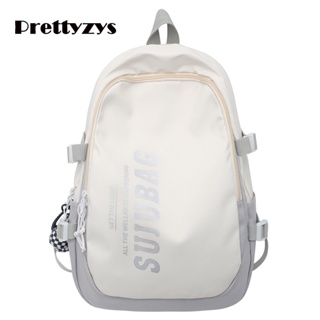 Backpack Prettyzys 2022 Korean School backpack Large capacity 14 inch Bagpack For College Students