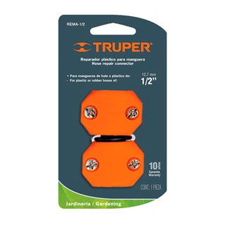 TRUPER 12714 ข้อต่อสวมเร็วพลาสติกตัวผู้ตัวเมีย 1/2 นิ้ว (REMA-1/2)