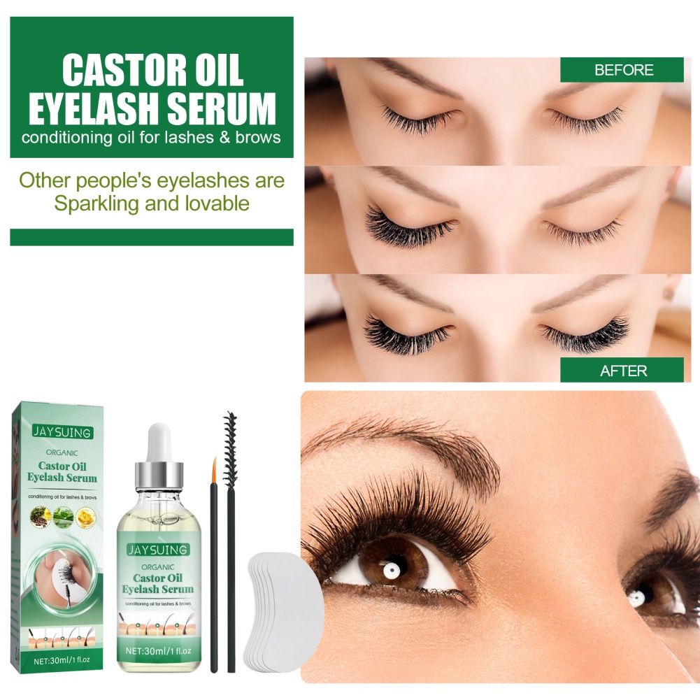 jaysuing-natural-castor-oil-set-เซรั่มบํารุงขนตา-เร่งการเจริญเติบโตอย่างรวดเร็ว-น้ํามันหอมระเหย-แต่งหน้า-เพิ่มความยาวขนตา-30-มล