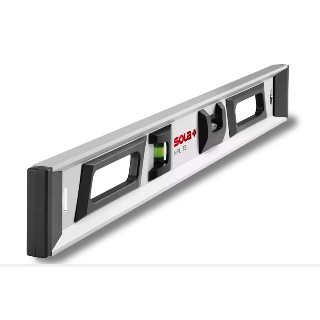 ระดับนํ้าชนิดกล่อง ขนาด 75 CM. SOLA NO.1711001 HPL 75 precision spirit