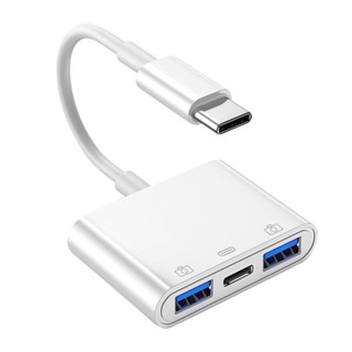 Accezz อะแดปเตอร์แปลง Type-C เป็น USB3.0 OTG สําหรับเมาส์ คีย์บอร์ด USB C