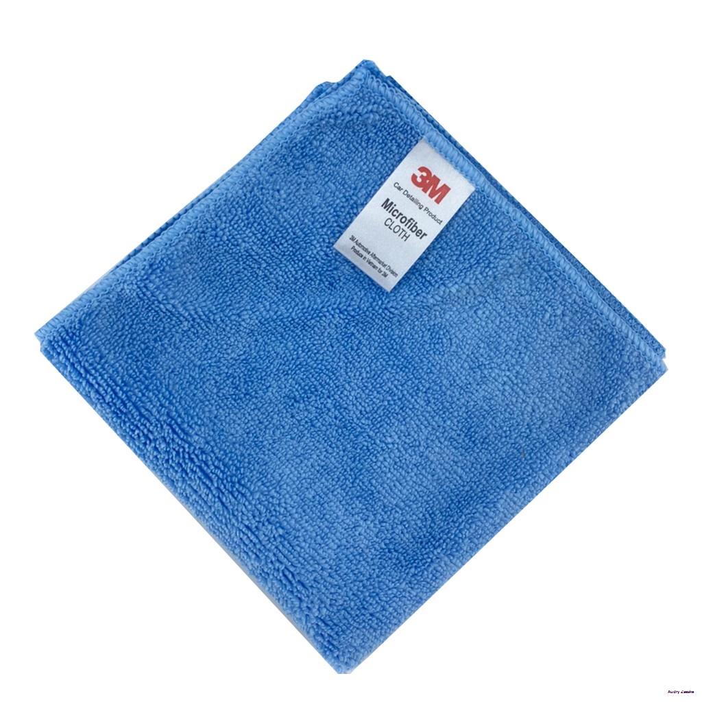 3m-microfiber-cloth-30x30cm-ผ้าไมโครไฟเบอร์สีฟ้าจัดส่งทันที