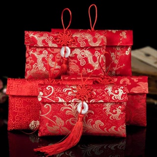 สินค้า ถุงของขวัญซองจดหมาย สีแดง สไตล์จีน สร้างสรรค์ 10000 หยวน