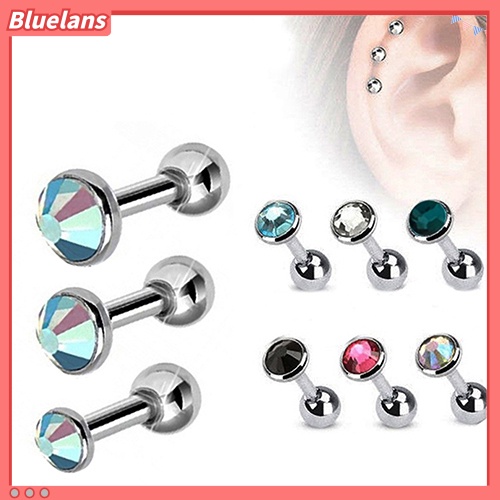 ต่างหู-บาร์กระดุมเจาะหูแฟชั่น-tragus-helix-rhinestone-3-ชิ้น