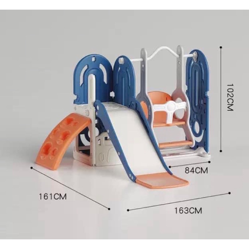 สินค้าใหม่-สไลเดอร์ชิงช้าพร้อมของเล่นจำลอง