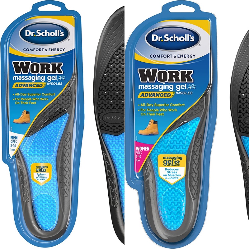 ภาพหน้าปกสินค้าComfort & Energy Advanced Insoles Work Massaging Gel 1 Pair แผ่นรอง รองเท้า สำหรับผู้ที่ยืนทำงานนาน