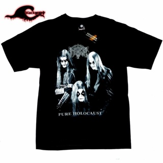 Sanc6 [พร้อมส่ง] เสื้อยืดผ้าฝ้าย 100% พิมพ์ลายวง Immortal Holocaust Metal Band พลัสไซซ์ ของขวัญคริสต์มาส สําหรับผู้ชาย X